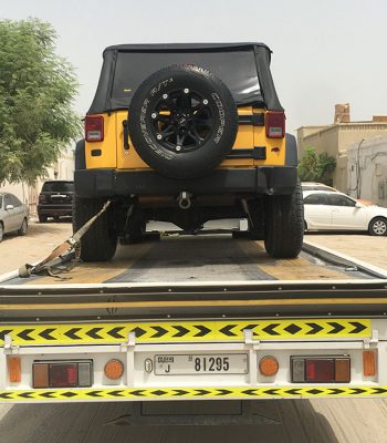 Jeep Towing in Dubai